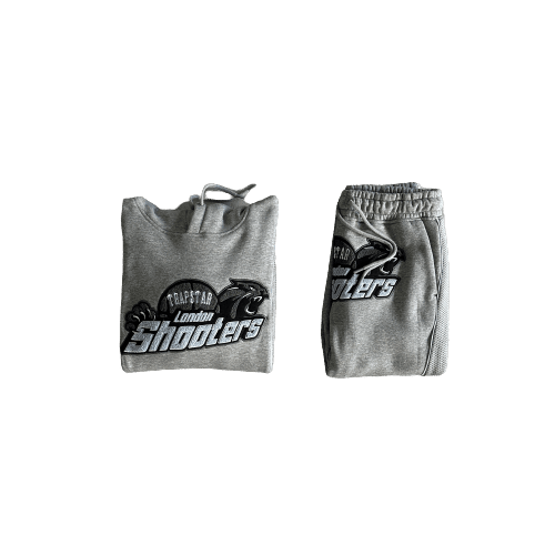SHOOTERS TECHNICAL HOODIE TRACKSUIT-GREY /BLUE 2025