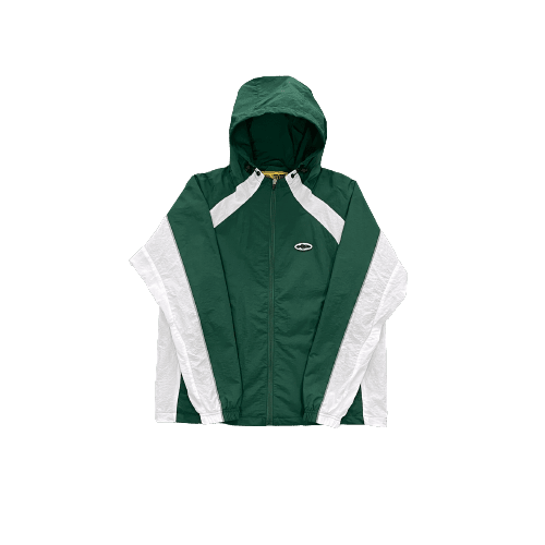 WHITE AND GREEN JACKET 2025