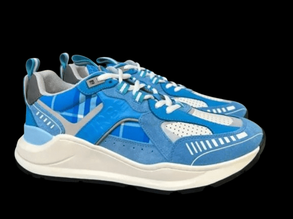 Burberry Vintage Check Low-Top Sneaker Blue 2025