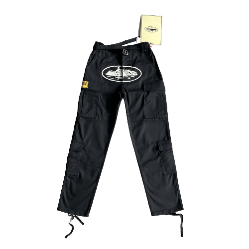 5 STAR BLACK WHITE LOGO YELLOW PATCH CARGO 2025