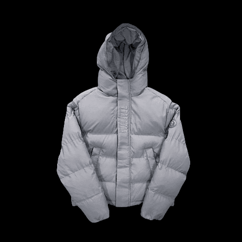 DECODED 2022 HOODED PUFFER-GREY 2025