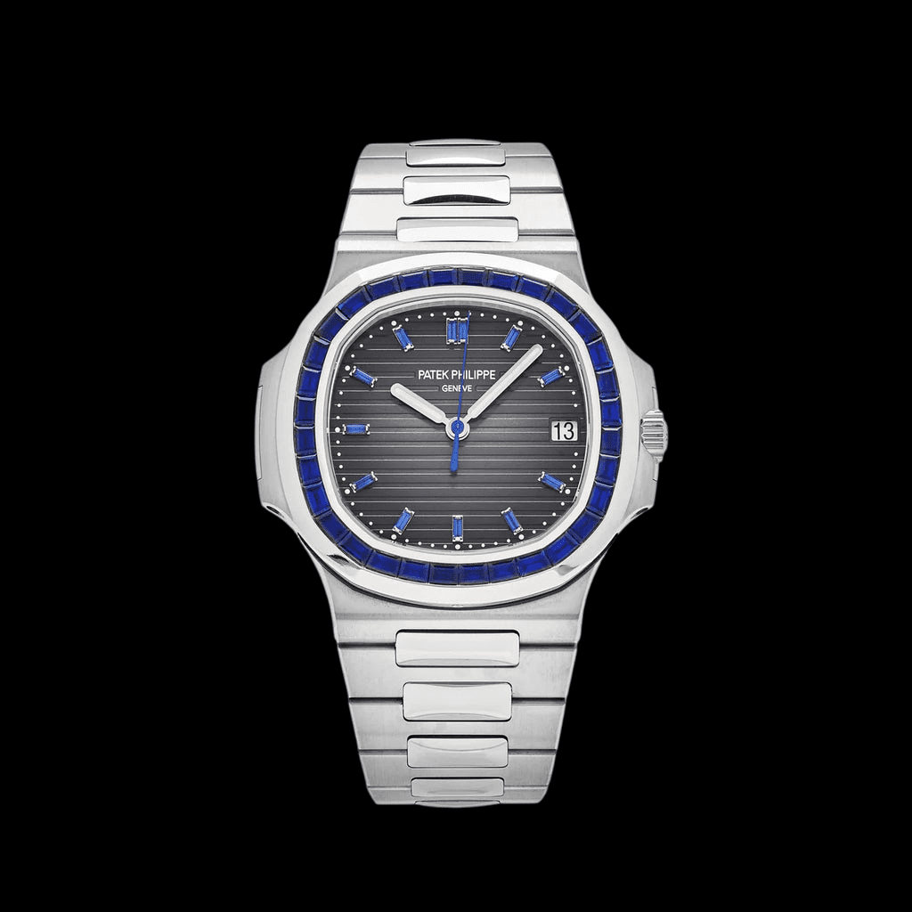 Patek Philippe Nautilus 5711/112P-001 Platinum Grey Dial Ruby Bezel 2025