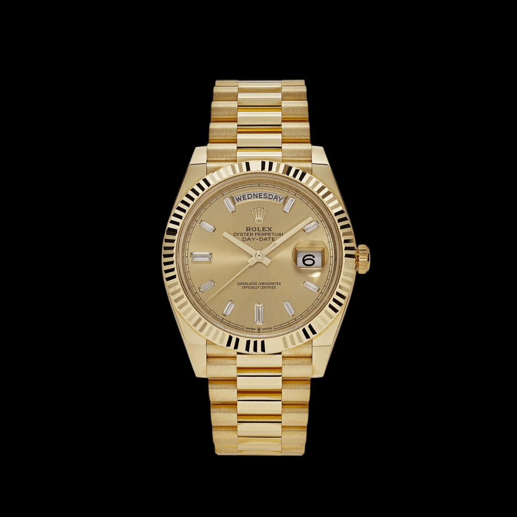 Rolex Day-Date 228238 Yellow Gold Champagne Diamond Dial (2022) 2025