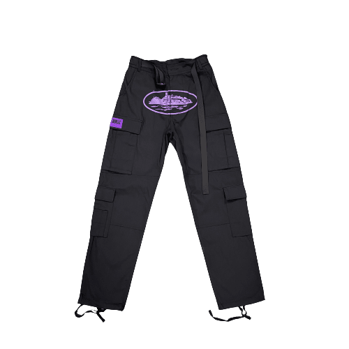 CORTEIZ BLACK PURPLE LOGO CARGO 2025