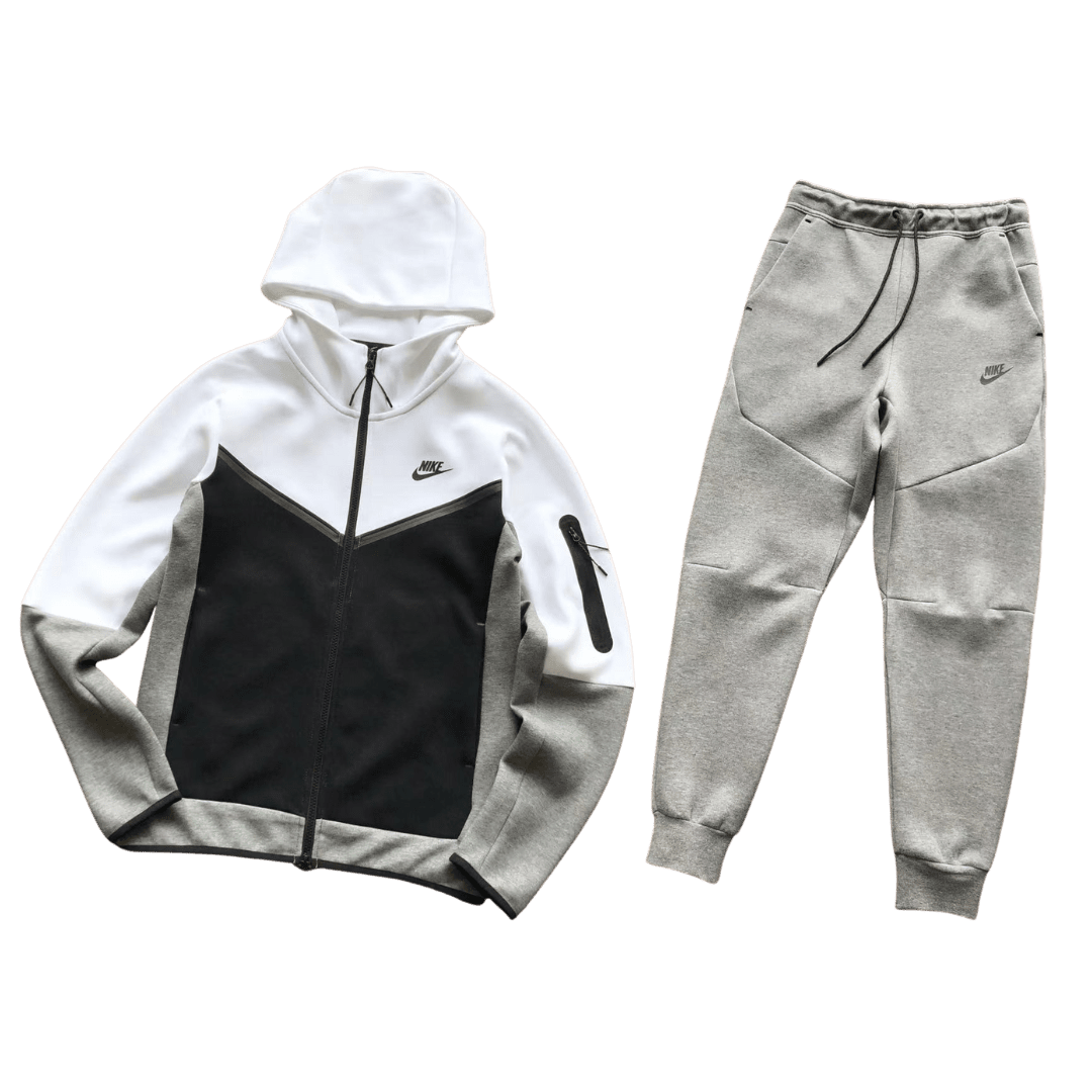 TECH FLEECE – GREY/BLACK/WHITE 2025