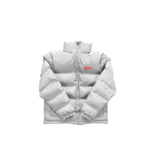 T BOMBER – GREY RED 2025