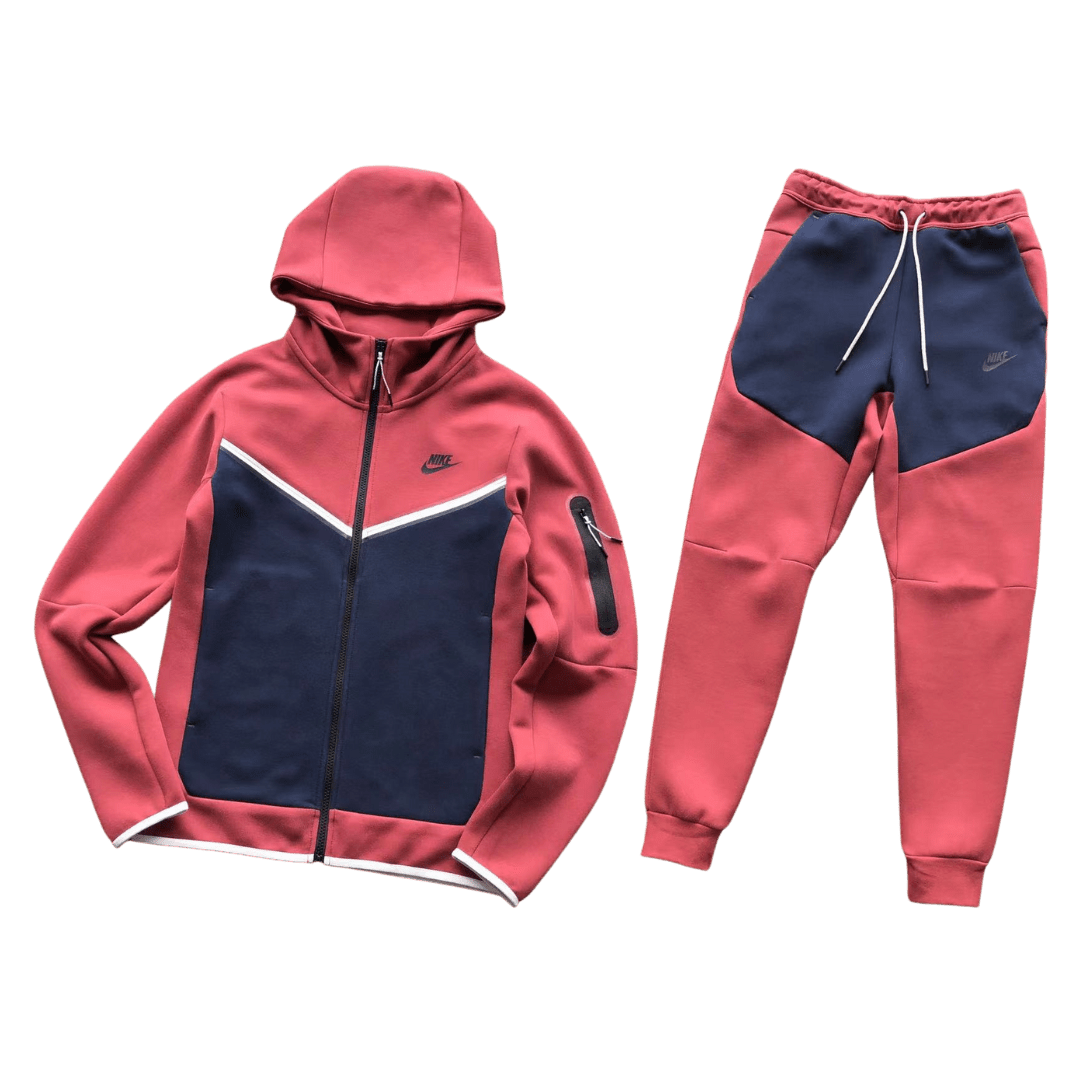 TECH FLEECE – BORDEAUX/DARK BLUE 2025