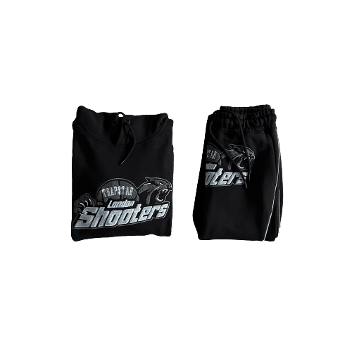 SHOOTERS TECHNICAL HOODIE TRACKSUIT-BLACK/BLUE 2025