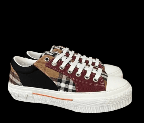 Burberry Vintage Check Patchwork Sneaker Dark Birch Brown 2025