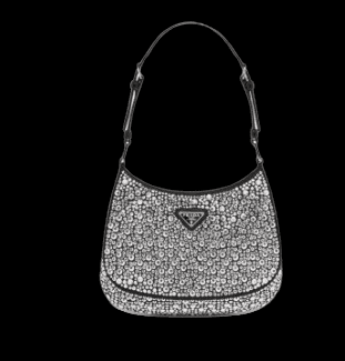 SATIN BAG CRYSTAL 2025