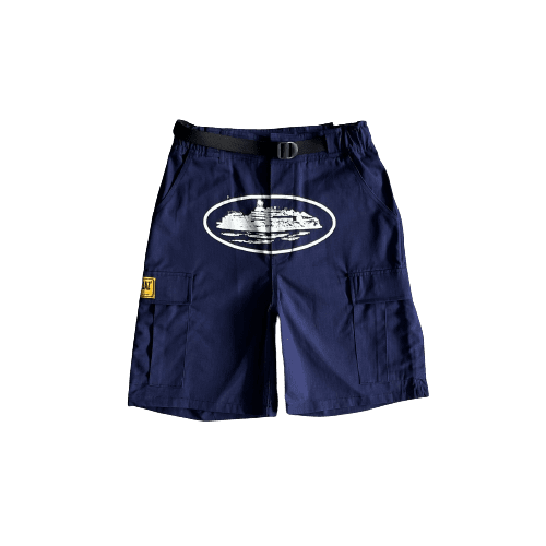 NAVY CARGO SHORTS 2025