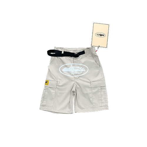 KHAKI CARGO SHORTS 2025