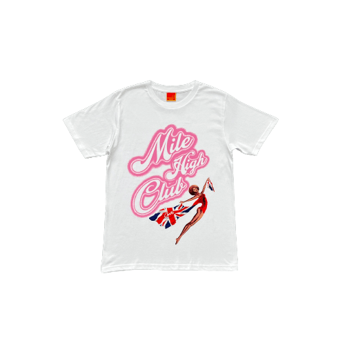 DANCING GIRL FLAG T-SHIRT 2025