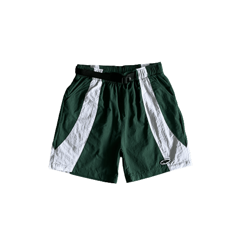 ALCATRAZ SUN & RAIN SHORTS-GREEN 2025