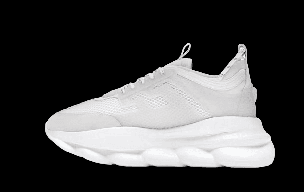 Chain Reaction White Mesh Rubber Suede 2025