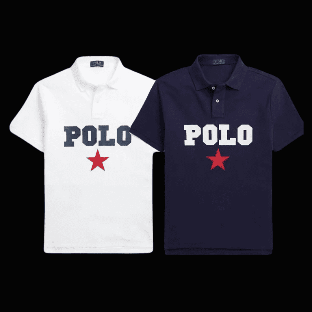 POLO RALP LAUREN BLU - BIANCO 2025