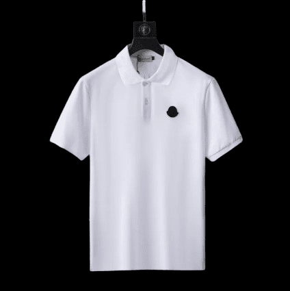 POLO MONCLER WHITE 2025