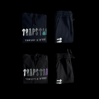DECDODED CHENILLE 2.0 HOODED TRACKSUIT-BLACK/PURPLE