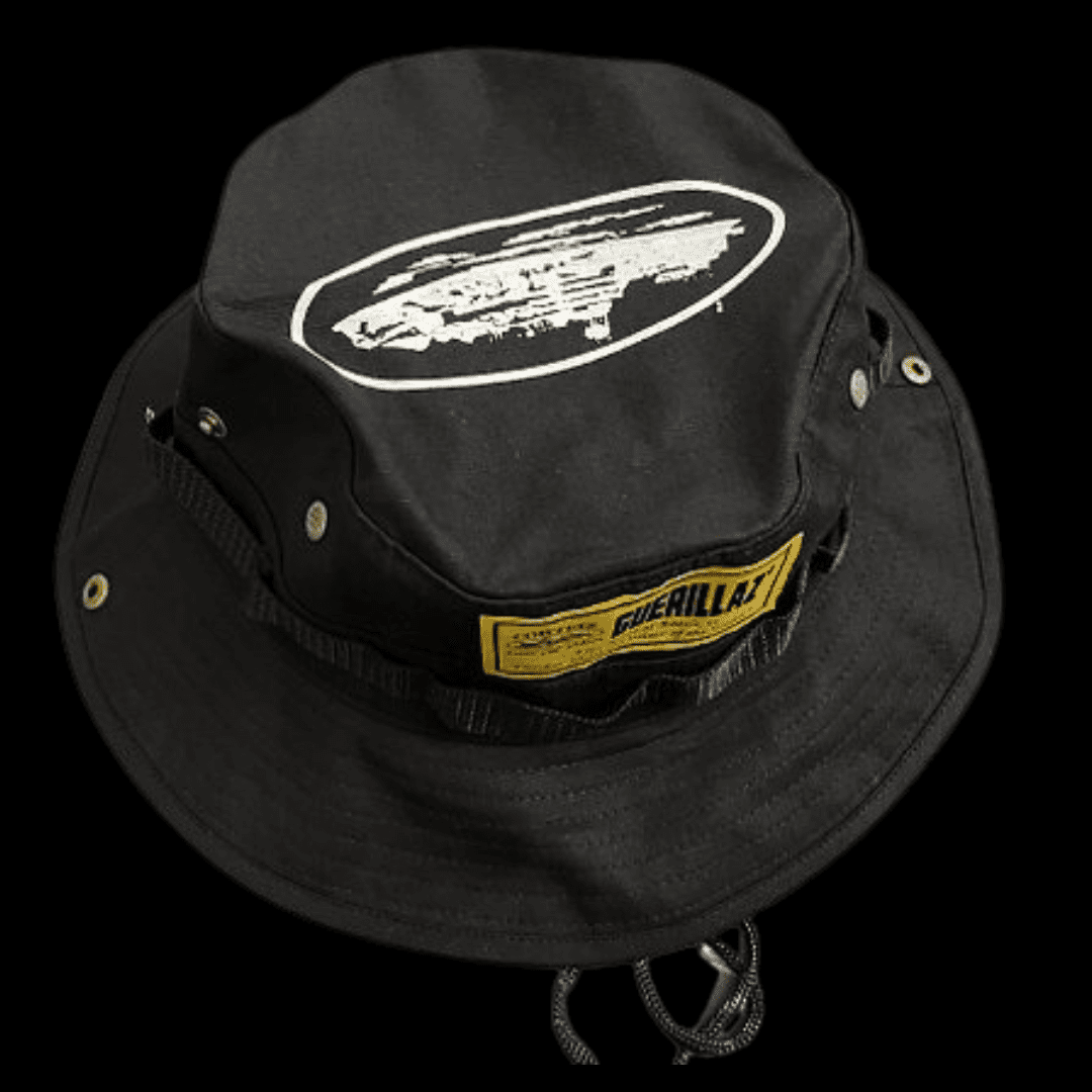 Cappello Corteiz 5 Starz Guerillaz Nero