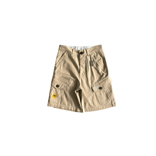SLANT POCKET KHAKI SHORTS 2025
