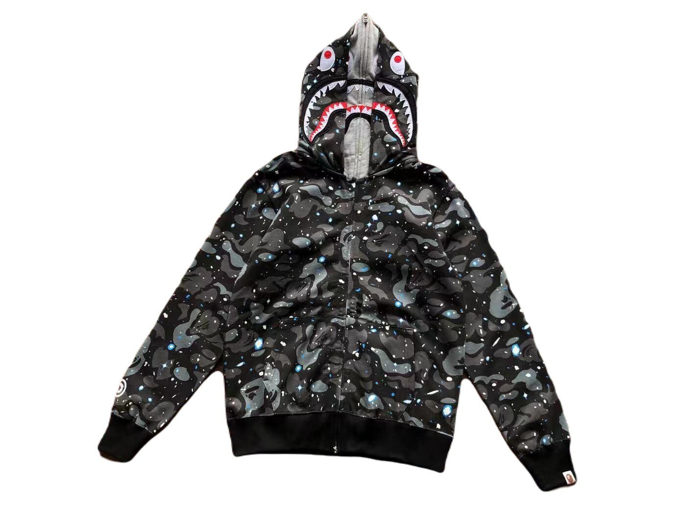 HOODIE – BAPE BLACK/GREY 2025