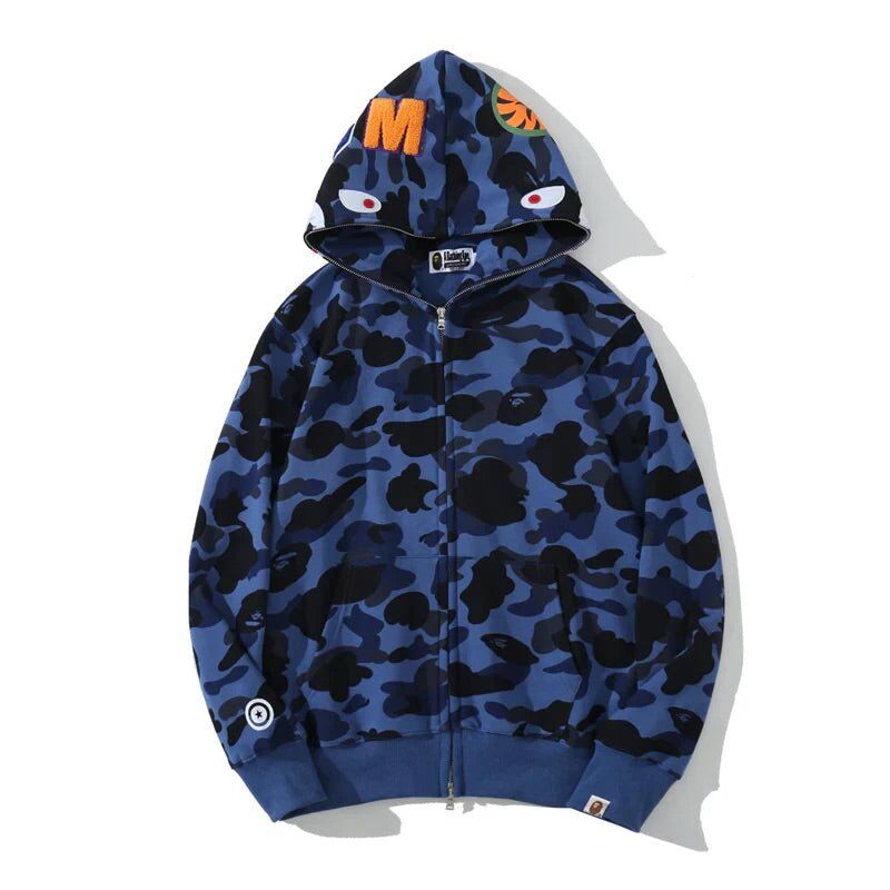 HOODIE – BAPE BLUE 2025