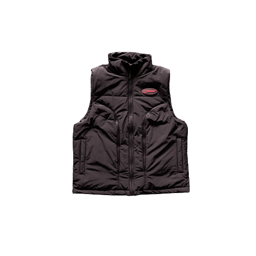 T GILET – BLACK RED 2025