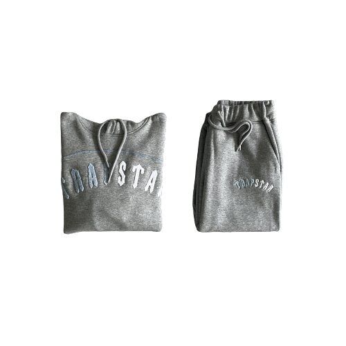 IRONGATE CHENILLE AECH HOODIE TRACKSUIT-GREY/BLUE/WHITE 2025