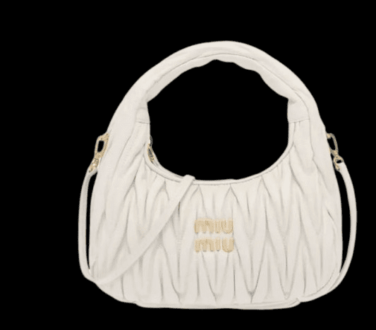 Borsa miu miu hobo Wander in nappa matelassé 2025