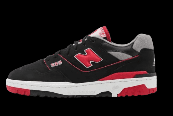 NEW BALANCE 550 BLACK RED 2025