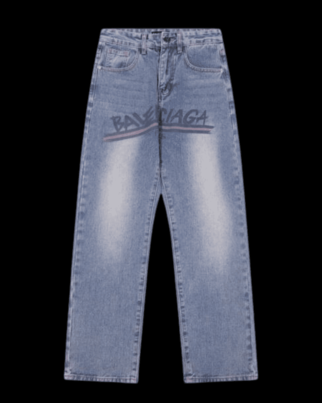 Jeans Balenciaga Azzurro - con logo 2025