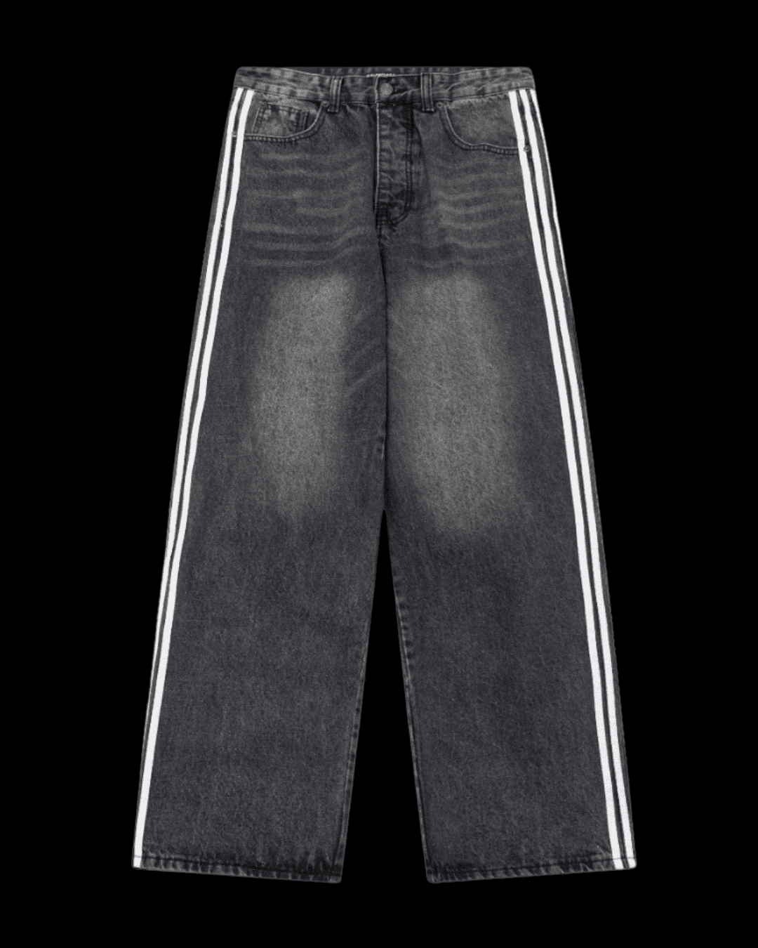 Jeans Balenciaga Neri - con esterni bianchi 2025
